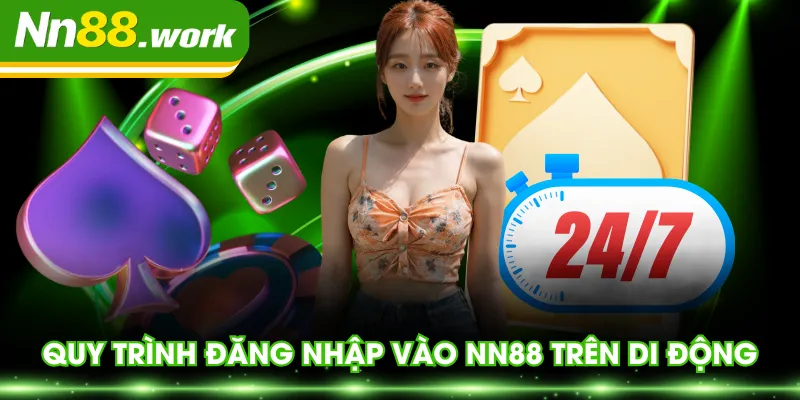 Quy trình đăng nhập vào NN88 trên di động